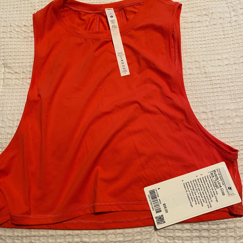 LULULEMON MUSCLE LOVE CROP